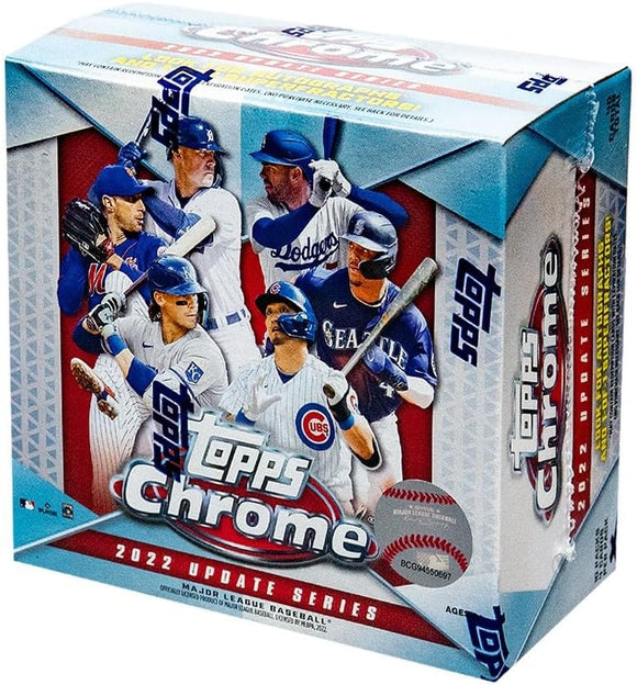 2022 Topps Chrome Update Series MLB Baseball - Mega Box