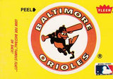 1986 Fleer Star Stickers MLB Baseball cards - Retail Wax Pack
