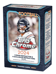 2024 Topps Chrome NFL Football cards - Blaster Box