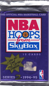 1994-95 NBA Hoops Series 2 NBA Basketball - Hobby Pack