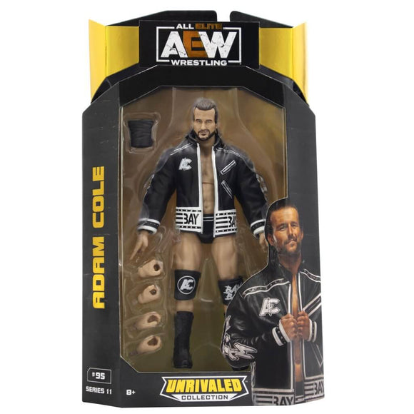 AEW Wrestling Series 11 Figure Pack (Unrivaled) - Adam Cole