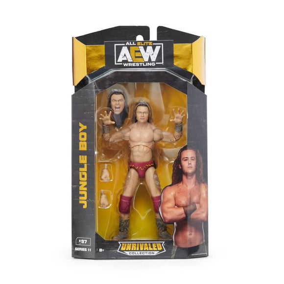 AEW Wrestling Series 11 Figure Pack (Unrivaled) - Jungle Boy