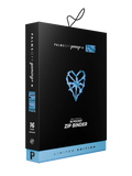 Palms Off Gaming x Alpha Wolf Limited Edition Zip Binder - MEGA Capacity 16 Pocket