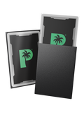 Palms Off Gaming Blackout Deck Sleeves - Standard Size - Black - Matte
