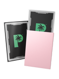 Palms Off Gaming Blackout Deck Sleeves - Standard Size - Rose - Matte