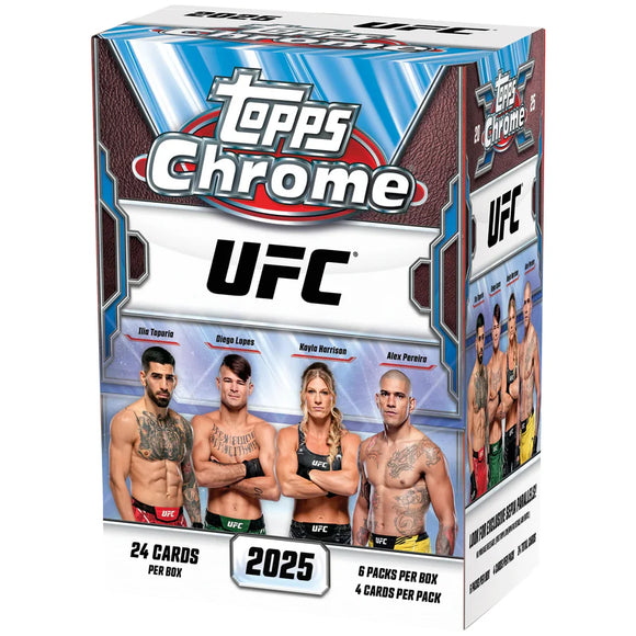 2025 Topps Chrome UFC MMA cards - Blaster Box