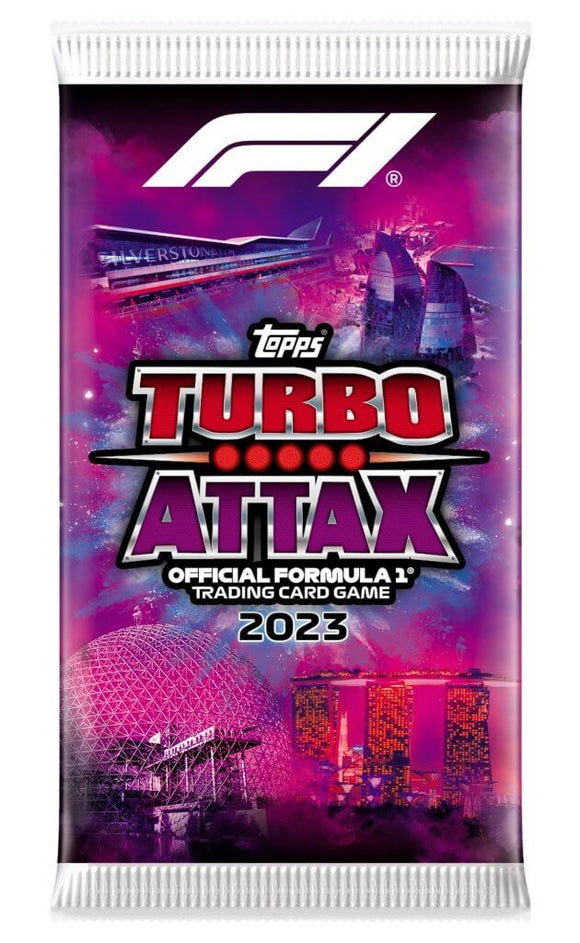 2023 Topps Turbo Attax Formula 1 (F1) Racing cards - Booster Pack