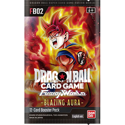 Dragon Ball Super TCG Fusion World Blazing Aura FB02 - Booster Pack