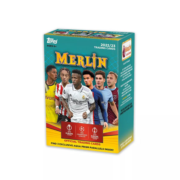 2022-23 Topps Merlin Chrome Soccer - Blaster Box