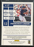 Francisco Lindor - 2020 Panini Chronicles Contenders Optic Baseball SEASON TICKET SILVER #17