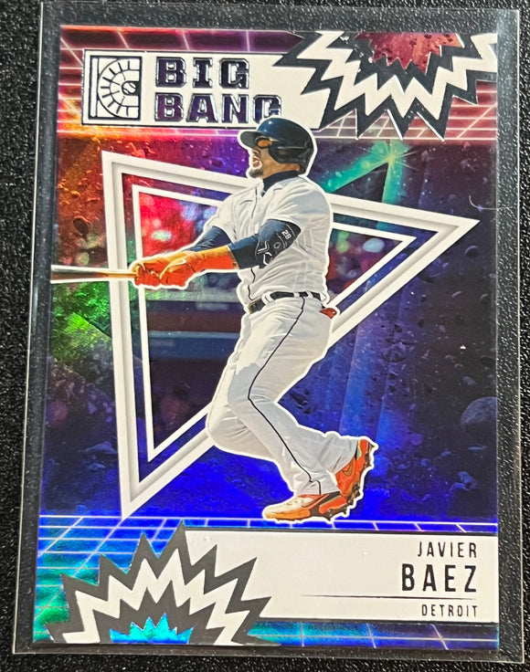 Javier Baez - 2021 Panini Capstone Baseball BIG BANG #BB-8