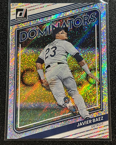 Javier Baez - 2022 Panini Donruss Baseball DOMINATORS RAPTURE  #D-3