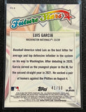 Luis Garcia - 2022 Topps Chrome Baseball FUTURE STARS GOLD REFRACTOR FS-8 Serial #41/50