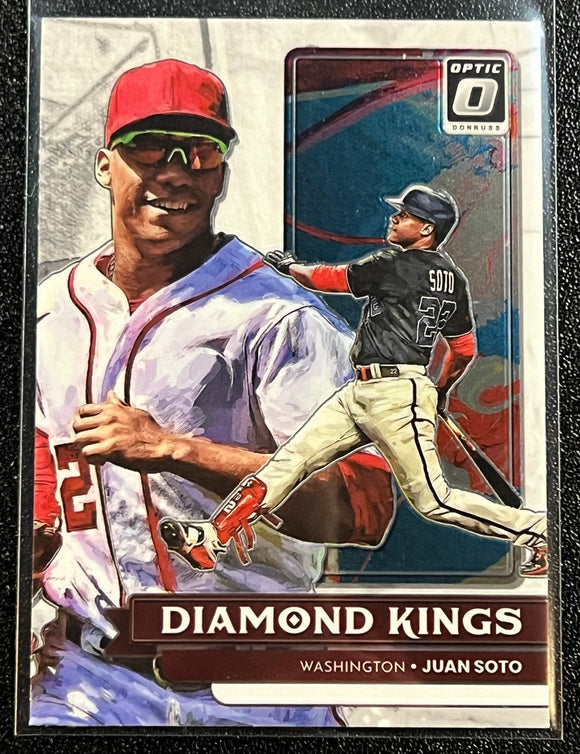 Juan Soto - 2022 Panini Donruss Optic Baseball DIAMOND KINGS #20