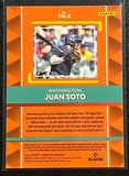 Juan Soto  - 2022 Panini Donruss Baseball THE HIT LIST RAPTURE PARALLEL #THL-2