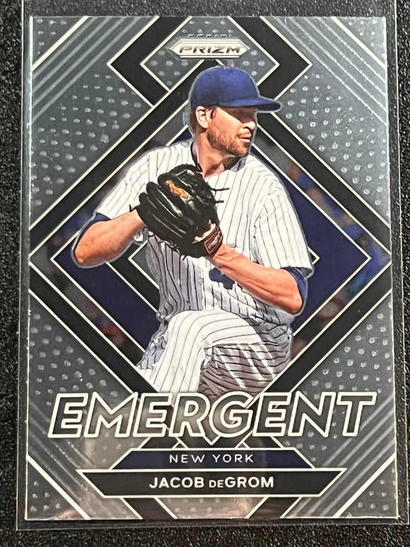 Jacob DeGrom - 2022 Panini Prizm Baseball EMERGENT #E-4