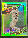 Trent Grisham - 2021 Panini Donruss Optic Baseball LIME GREEN Parallel #125