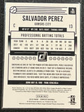 Salvador Perez - 2018 Panini Donruss Baseball PURPLE Parallel #190