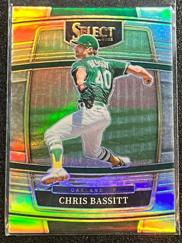 Chris Bassitt - 2022 Panini Select Baseball CONCOURSE SILVER #55