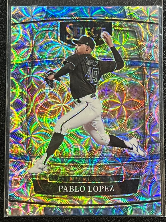 Pablo Lopez - 2022 Panini Select Baseball SCOPE Silver #52
