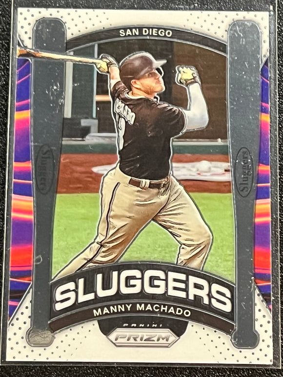 Manny Machado - 2021 Panini Prizm Baseball SLUGGERS #SL12