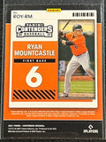 Ryan Mountcastle - 2021 Panini Contenders Baseball ROOKIE OF THE YEAR CONTENDER #ROY-RM
