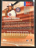 Starlin Castro - 2020 Topps Stadium Club Chrome Baseball X-FRACTOR #357