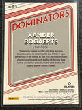 Xander Bogaerts - 2022 Panini Donruss Baseball DOMINATORS RAPTURE  #D-5