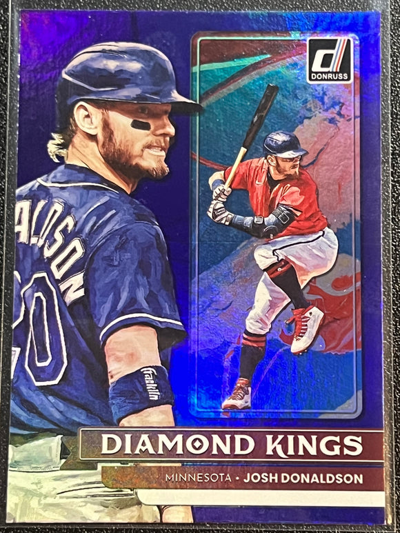 Josh Donaldson - 2022 Panini Donruss Baseball Diamond Kings PURPLE #10