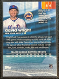 David Wright - 2020 Topps Stadium Club Baseball Chrome X-FRACTOR #54