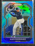 Alex Rodriguez - 2021 Panini Prizm Baseball CAROLINA BLUE #195
