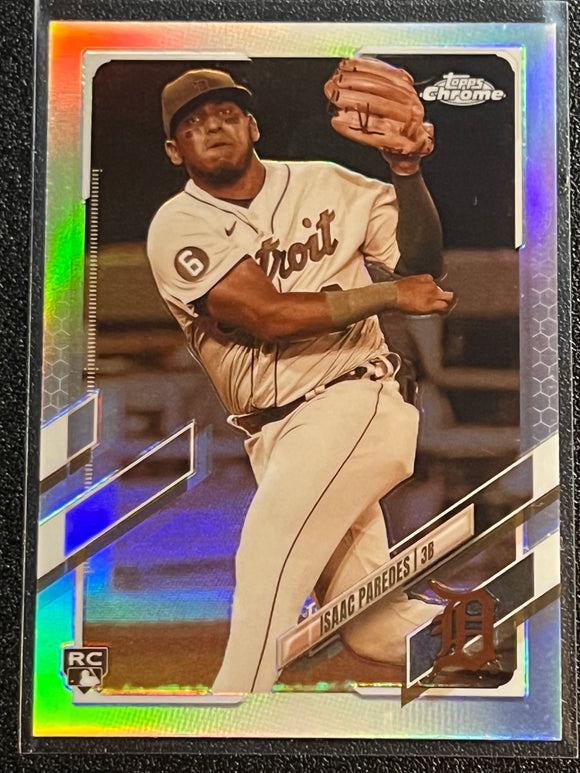 Isaac Paredes RC - 2022 Topps Chrome Baseball SEPIA REFRACTOR #66