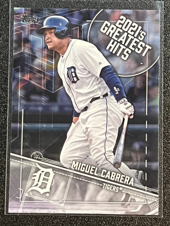 Miguel Cabrera  - 2021 Topps Series 1 Baseball 2021'S GREATEST HITS #21GH-13