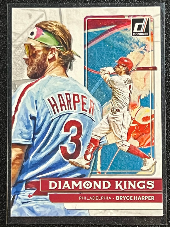 Bryce Harper - 2022 Panini Donruss Baseball Diamond Kings #17