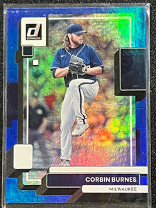 Corbin Burnes - 2022 Panini Donruss Baseball Purple #207