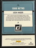 Josh Hader - 2022 Panini Donruss Baseball 1988 RETRO PURPLE Parallel #238