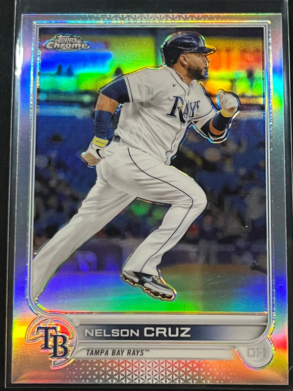 Nelson Cruz - 2022 Topps Chrome Baseball REFRACTOR #71
