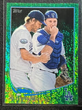 A.J. Ellis - 2013 Topps Baseball GREEN SHIMMER #314