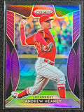 Andrew Heaney - 2019 Panini Prizm Baseball PURPLE Parallel #151