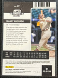 Manny Machado - 2021 Panini Contenders Optic Baseball SEASON TICKET GREEN WAVE #69