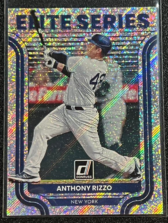 Anthony Rizzo - 2022 Panini Donruss Baseball ELITE SERIES RAPTURE Parallel  #ES-1