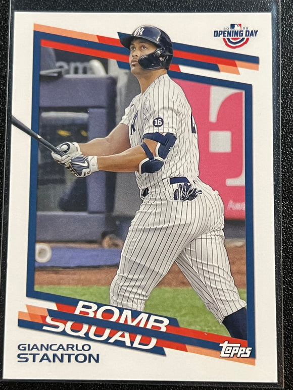 Giancarlo Stanton - 2022 Topps Opening Day Baseball Bomb Squad #BS-10