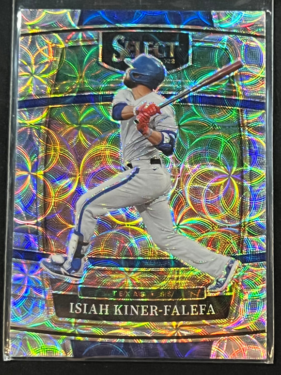 Isiah Kiner-Falefa - 2022 Panini Select Baseball SCOPE PRIZM #83