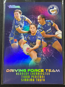 Parramatta Eels - 2023 NRL TLA Traders Titanium Driving Force Team CASE HIT #DFP20/22