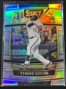 Tyrone Taylor - 2022 Panini Select Baseball CONCOURSE SILVER #23