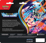Pokemon TCG Mega Evolution Chaos Rising 3-Pack Booster Blister