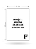 Palms Off Gaming MintFit Inner Sleeves Standard Size - 100ct
