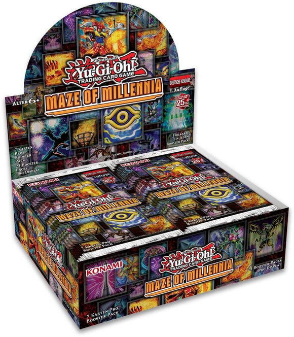 Yu-Gi-Oh! Maze of Millennia Booster Pack Box (24ct)