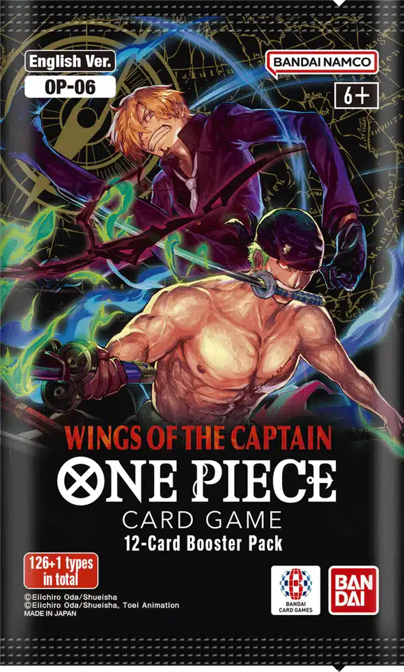 One Piece TCG Wings of the Captain (OP-06) - Booster Pack
