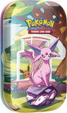 Pokemon Scarlet & Violet 8.5 Prismatic Evolutions Mini Tin (1) One Random Tin